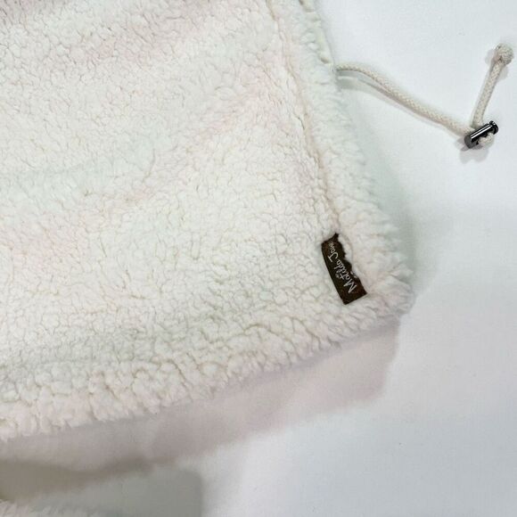 Matilda Jane Snow Day Faux Sherpa Jacket Womens Small White Oversized Cozy - Picture 7 of 9